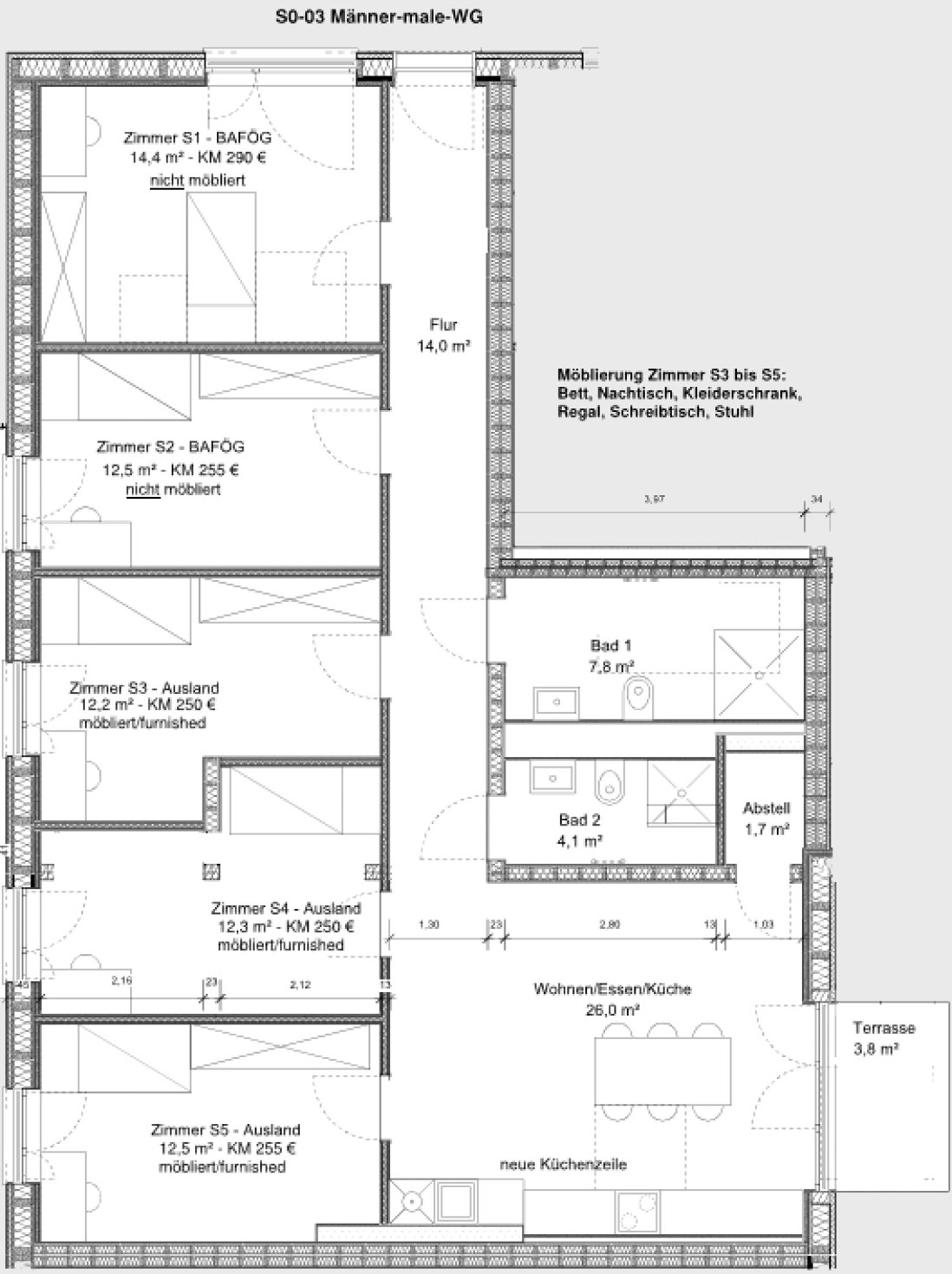 S0-03 Grundriss - ground plan Männer-male-WG_g